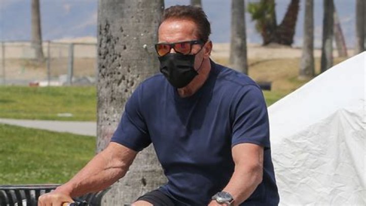 Arnold Schwarzenegger Looks Buff While On Bike Ride In Venice Beach – Hollywood Life