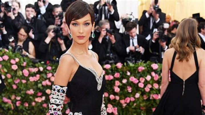 Bella Hadid’s Dress At Met Gala 2019– See Her Black Moschino Dress – Hollywood Life