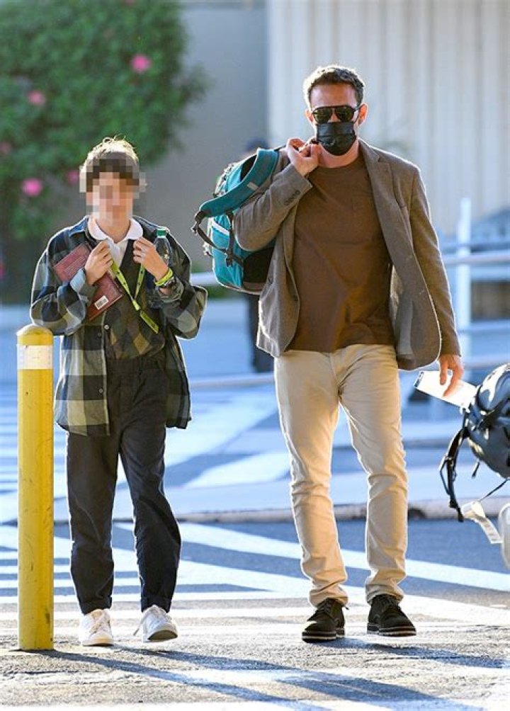Ben Affleck Bonds With Daughter Seraphina, 12, As He Picks Her Up From The Airport — Photos
