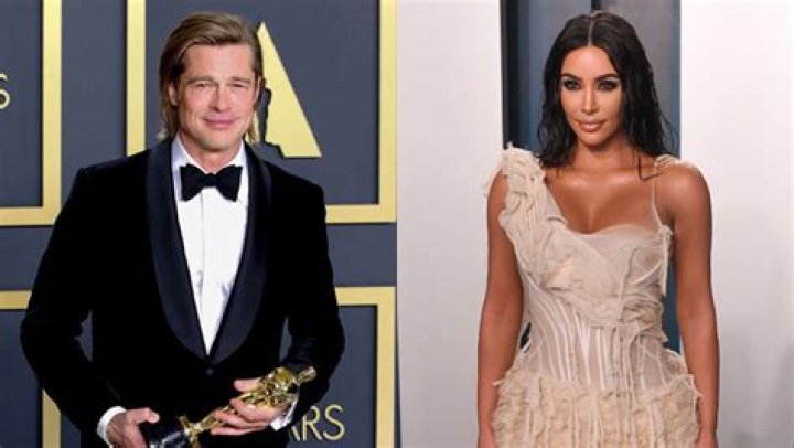 Brad Pitt & Kim Kardashian Hold Hands As They Catch Up At Oscars Party — See Pic Of Sweet Greeting