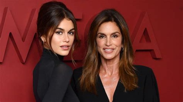 Cindy Crawford & Daughter Kaia Gerber Twin in Stylish Black Outfits at Fashion Event: Photos