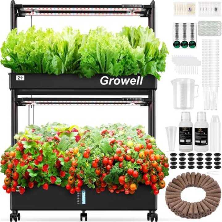 Grow Your Own Herbs Inside Your Home With This $90 Hydroponic Garden That Has Over 5k Reviews