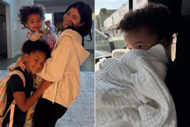 Kylie Jenner’s Son Aire, 1, Is Too Cute Holding His Valentine’s Day Bunny From Kris: Photo