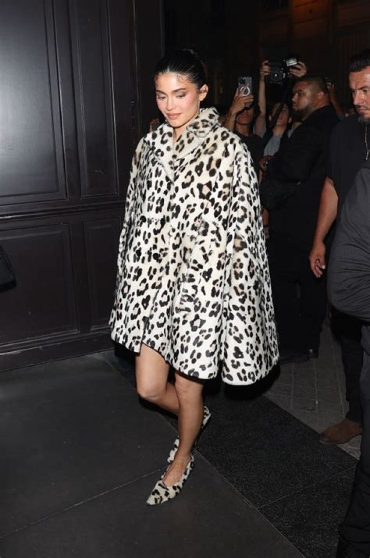 Kylie Jenner Wears Sheer Leopard Tights To Reveal New Collection, Wild Thing — See Pic