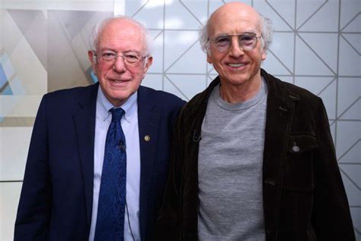 Larry David and Bernie Sanders — PICS