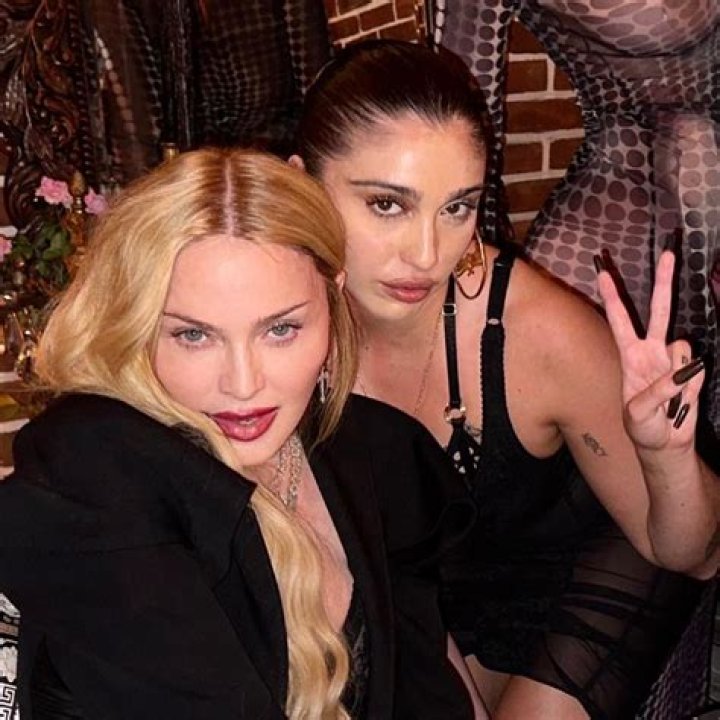 Madonna’s Daughter Lourdes Leon, 25, Dazzles In Plunging Silver Gown At Oscars After-Party