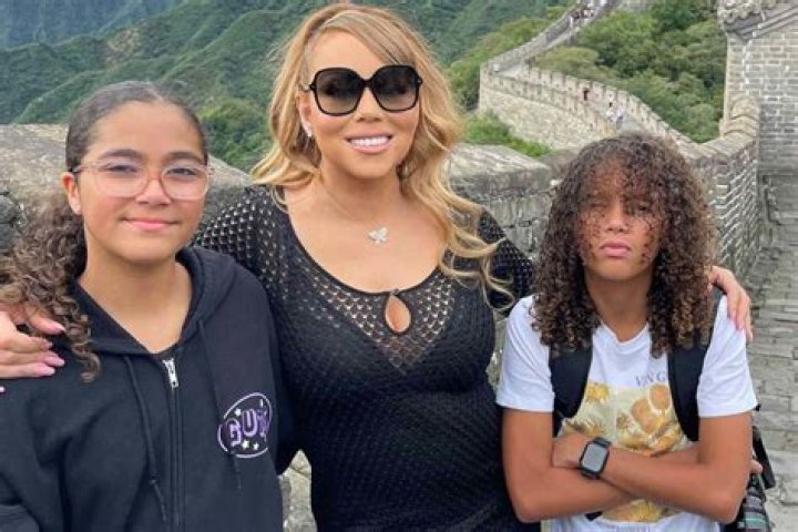 Mariah Carey’s Daughter Monroe, 11, Is So Grown Up In Fashion Show Video As She ‘Brawls’ With Brother Moroccan
