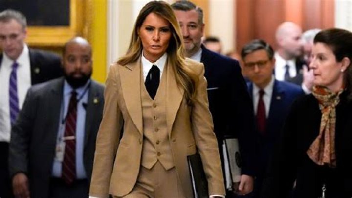 Melania Pushes Past Trump In Awkward Airport Arrival 2 Days Before Stormy Daniels Interview