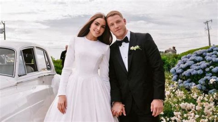 Olivia Culpo Stuns In White Dress & Kisses BF Christian McCaffrey During At-Home Prom Night — Pics