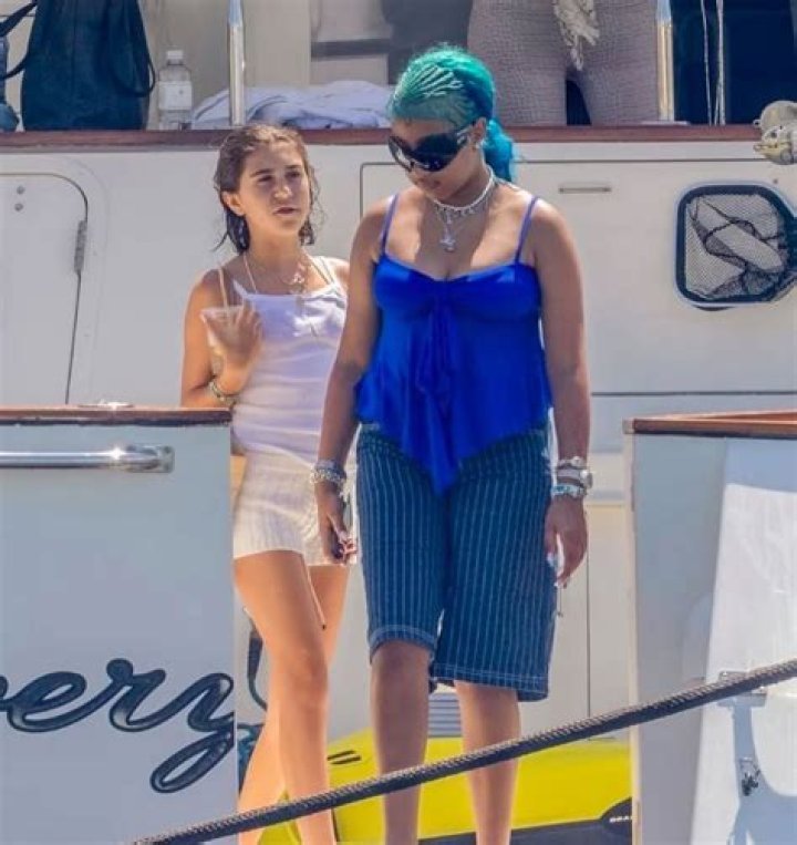 Penelope Disick & North West Arrive At Penelope’s Birthday Party In A Stretch Limo