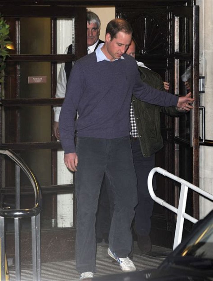 Prince William Visits Kate Middleton At The Hospital