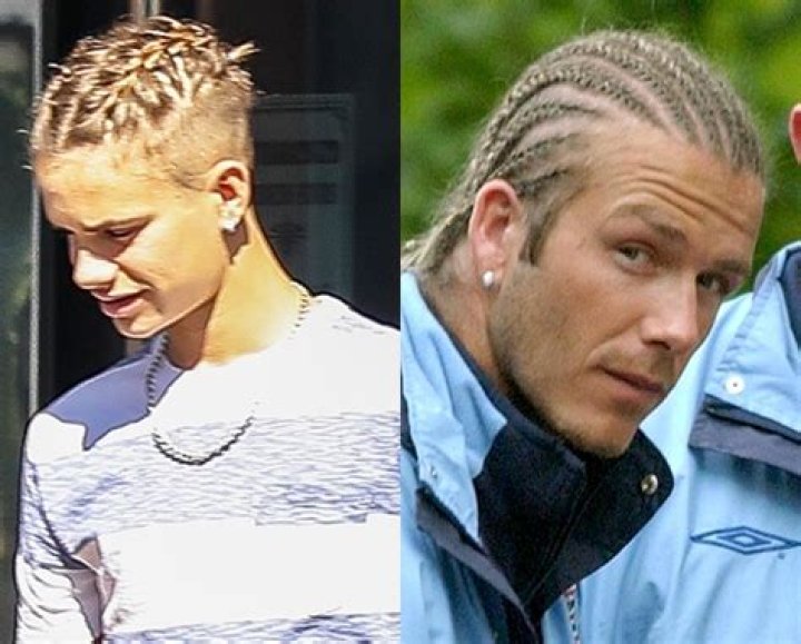 Romeo Beckham Copies David Beckham’s Braids & Looks Just Like Dad: Pic – Hollywood Life