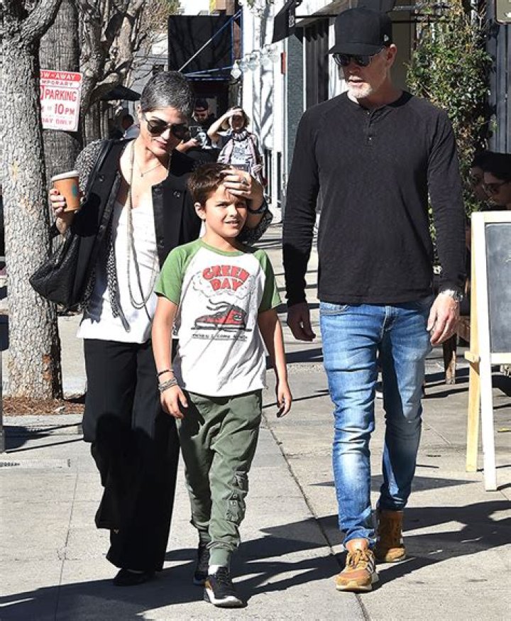 Selma Blair Joins Son Arthur, 8, In Holding Personal, Backyard Memorial For George Floyd — See Moving Pic