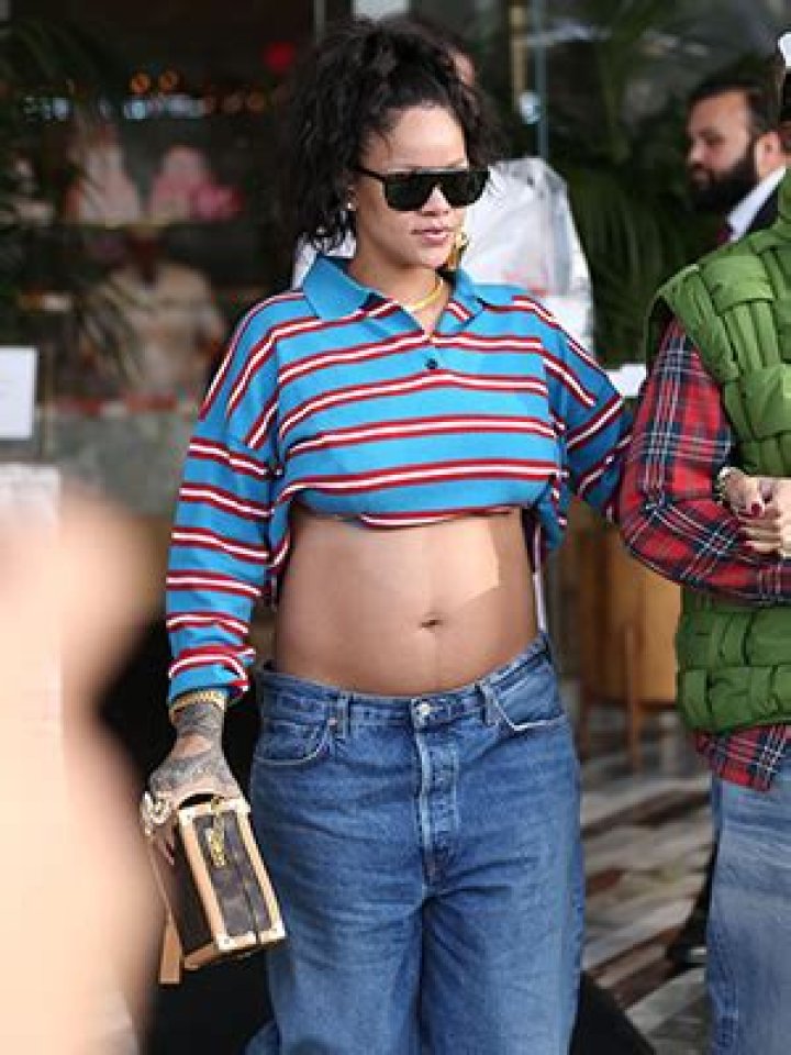 Stars Wearing Midriff Tops While Pregnant: Photos – Hollywood Life